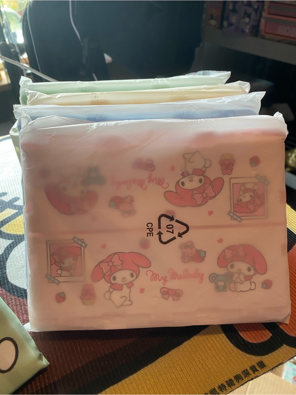 NEW Pink Storage Crate 🩷🖤 - Picture 2 of 3